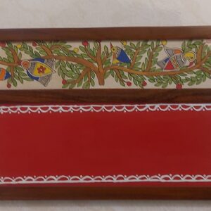 Mithila Art Name Plate Small