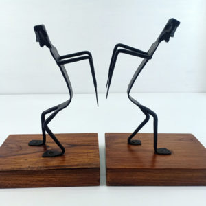 Bastar Tribal Iron Work Book-end (pair)