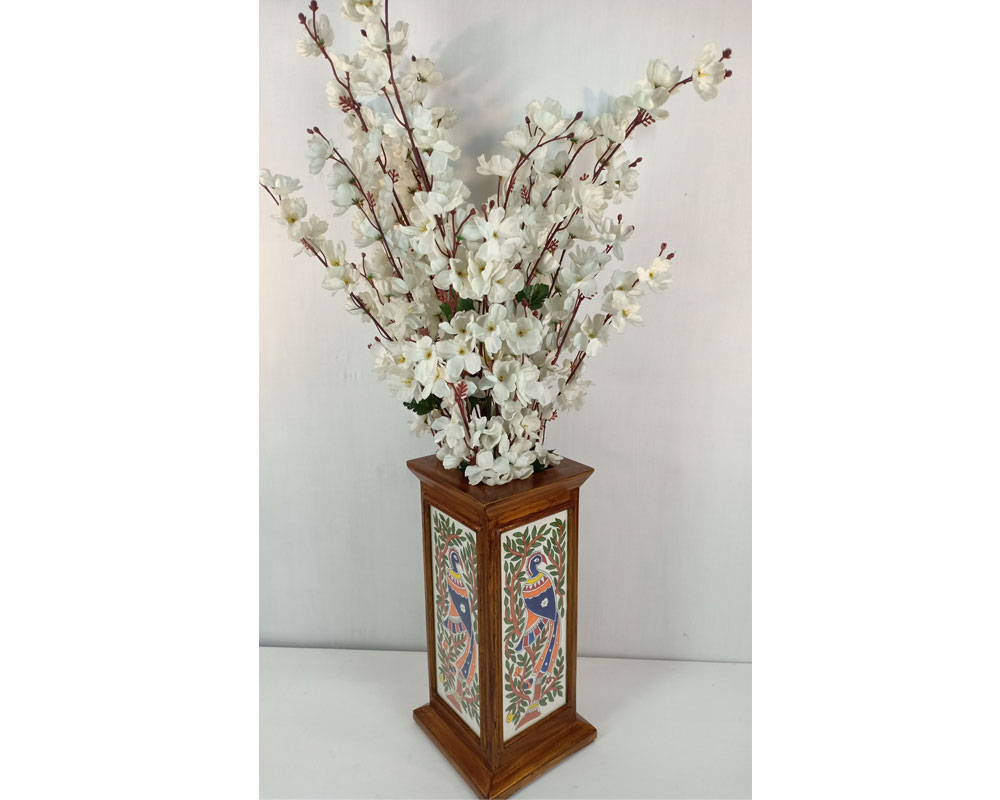 Mithila Art Vase Small - Image 3
