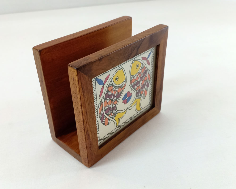 Mithila Art Napkin Holder - Image 2