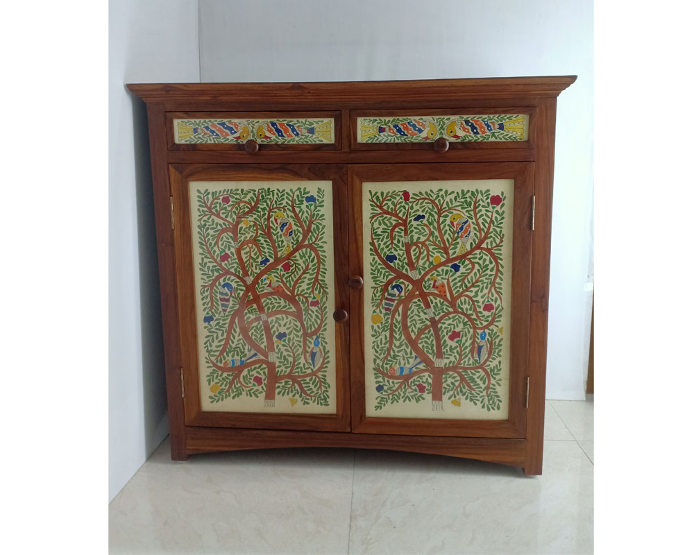 Mithila Art Almirah - Image 2