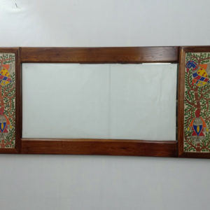 Mithila Art Mirror Horizontal Small
