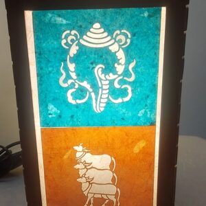 Sanjhi Art Table Lamp