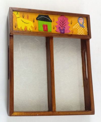 Applique Work Cutlery Tray