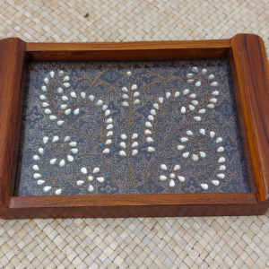 Kundan Zardozi Work Tray Small