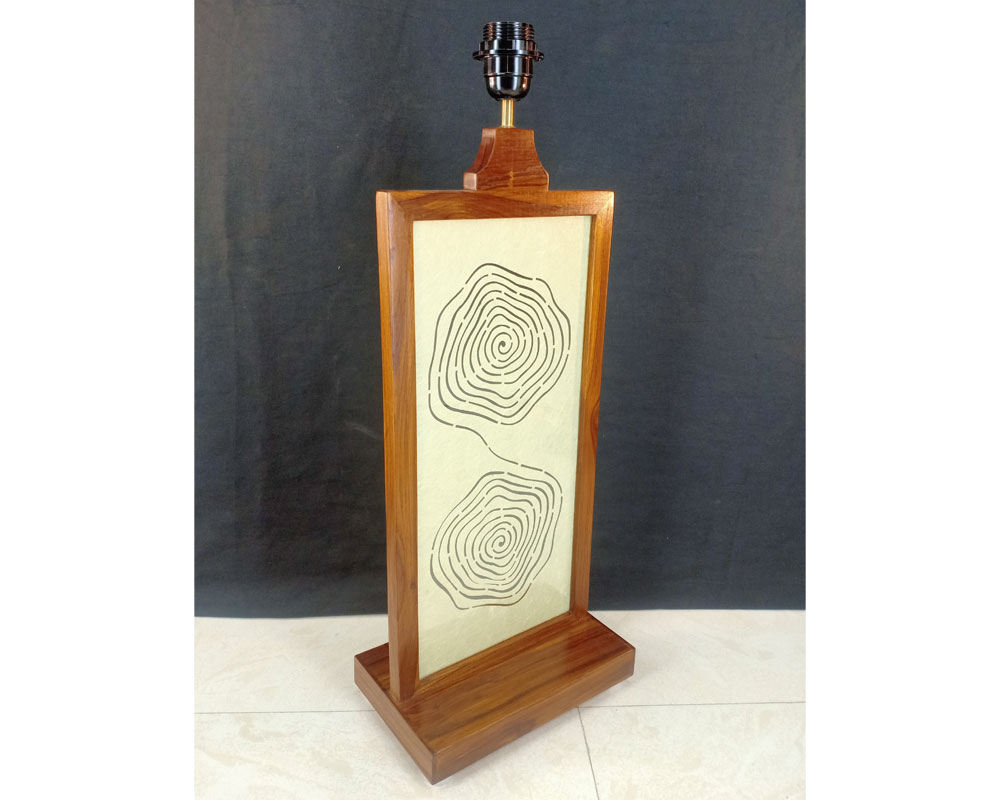 Sanjhi Art Low Floor Table Lamp - Image 2