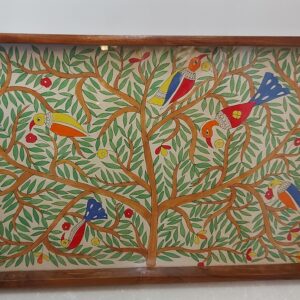 Mithila Art Tray Extra Large Tree of Life